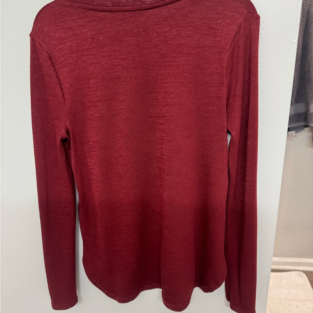Banana Republic Luxespun Long Sleeved T Shirt Size Small - Picture 5 of 5
